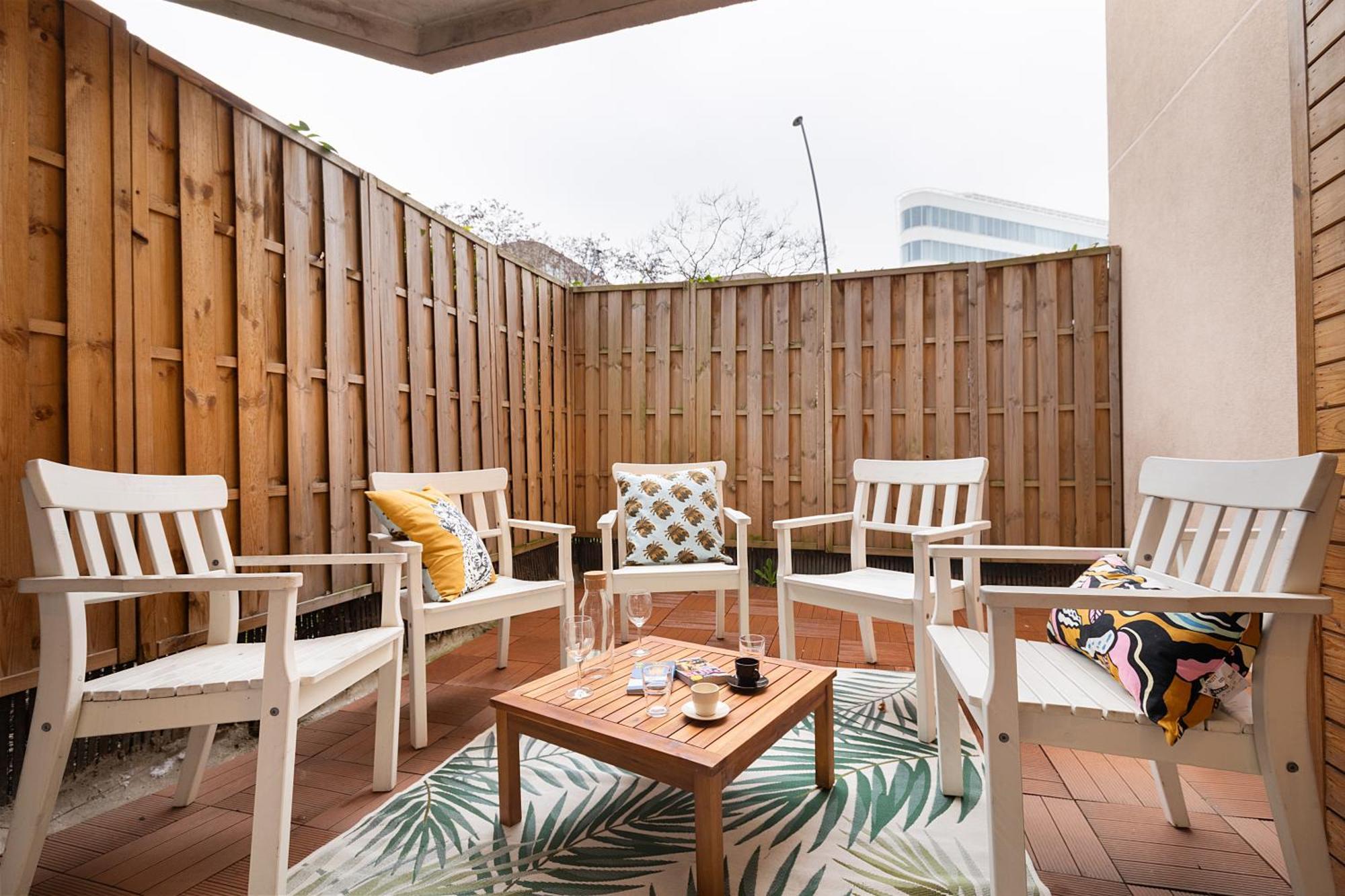 Cosy'N Paris - Parking Secure - Metro 14 - Wifi - Terrace - Premium Bedding Apartment Gentilly Luaran gambar