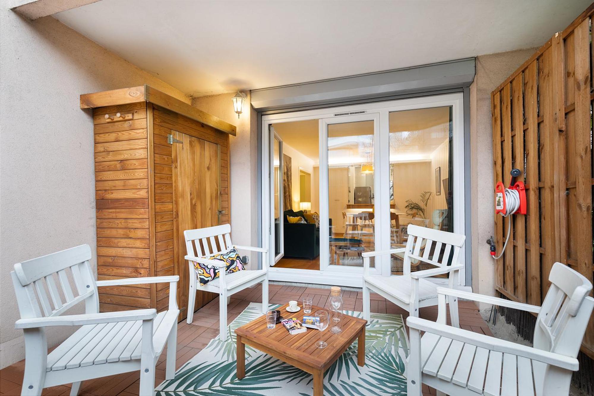 Cosy'N Paris - Parking Secure - Metro 14 - Wifi - Terrace - Premium Bedding Apartment Gentilly Luaran gambar