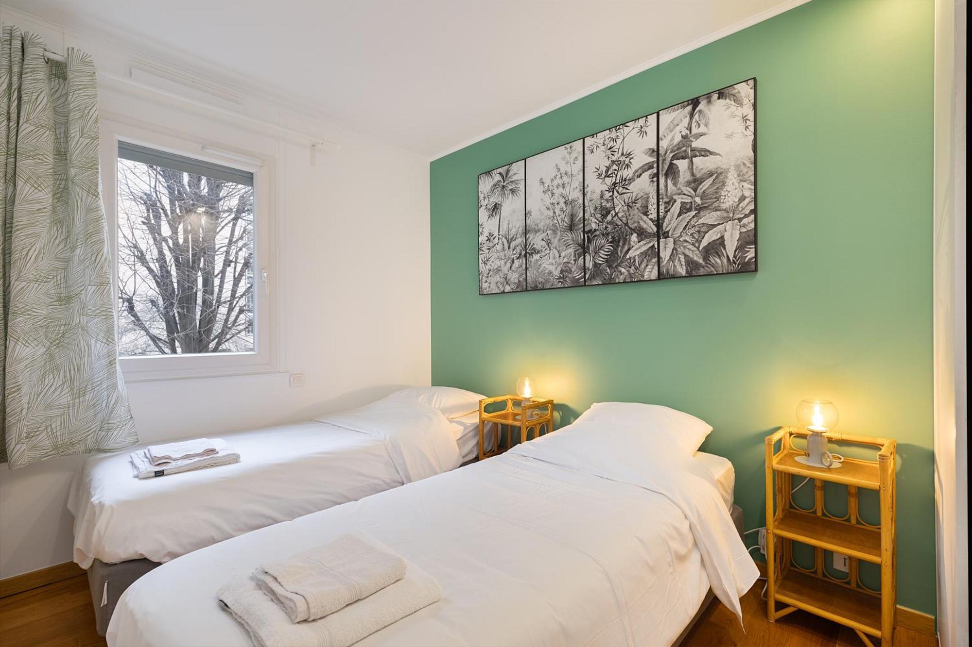 Cosy'N Paris - Parking Secure - Metro 14 - Wifi - Terrace - Premium Bedding Apartment Gentilly Luaran gambar
