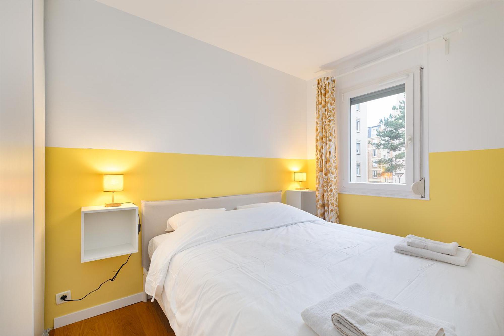 Cosy'N Paris - Parking Secure - Metro 14 - Wifi - Terrace - Premium Bedding Apartment Gentilly Luaran gambar